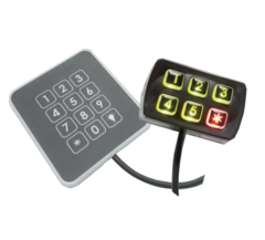 Teclados de accesorio para telemetría